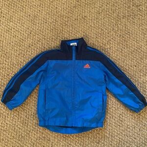 Adidas Blue Windbreaker, 4T